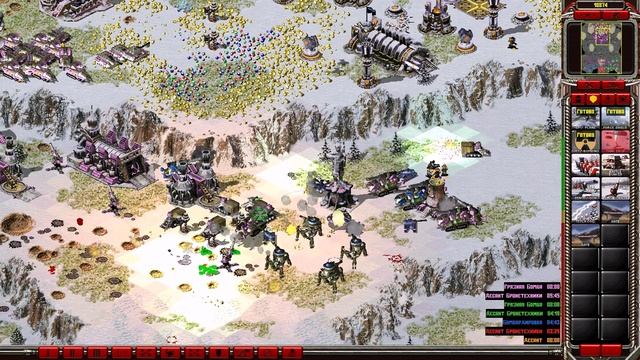 Red Alert 2: Reborn 2.2 [3 x 1+Bot] - Ace, Naz, Страйкер vs RopeR смотреть онлайн