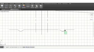 Построение поперечного профиля выемки