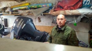 Снятие редуктора мотора Yamaha F, замена крыльчатки помпы охлаждения.