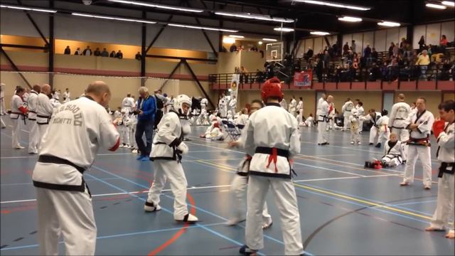 Open Huk-Tti 2012 sparring Antonio Delgado vs Jonathan Van Pee смотреть онлайн