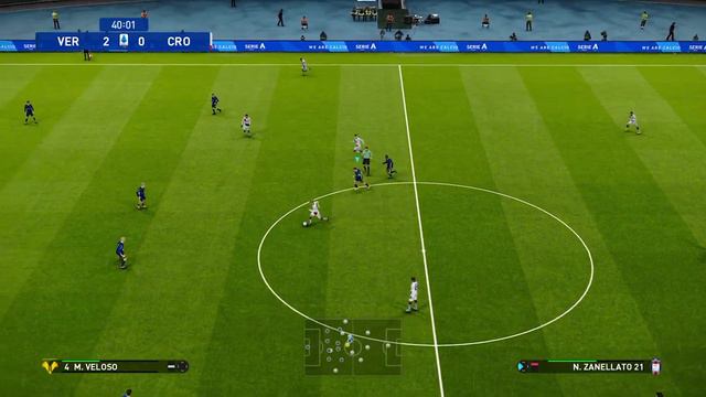 PES 2021 - Hellas Verona vs Crotone - PS4 GAMEPLAY смотреть онлайн