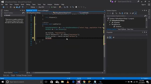 3D Chart In C# + MySql Database смотреть онлайн