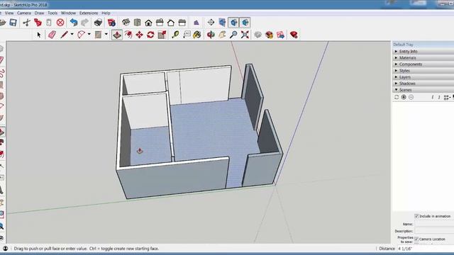 SketchUp 2018: Model a House from an AutoCAD File смотреть онлайн