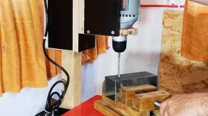 Стойка для ручной дрели своими руками.