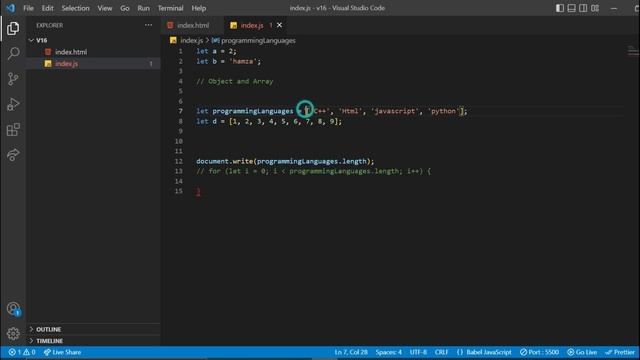 Array VS Object in JavaScript | Basic смотреть онлайн