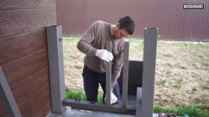 Правила и советы по монтажу ограждения из ДПК для террасы (этапы, нюансы, секреты) «WOODGRAND»