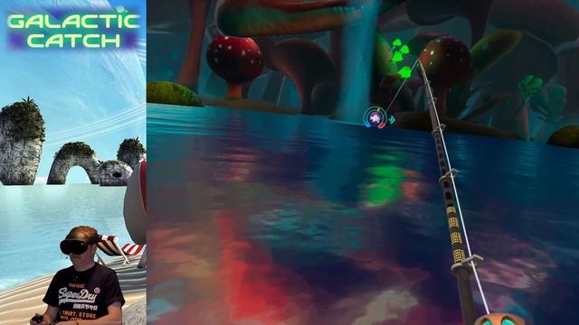 Galactic Catch is a FUN 'OUT OF THIS WORLD' ARCADE style fishing game // Quest 2 // Quest Pro смотреть онлайн