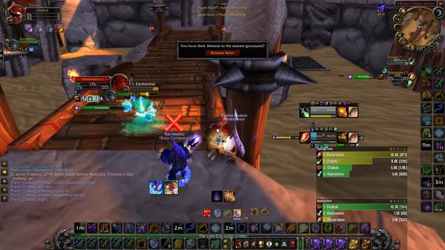 World of Warcraft TBC Arena S3 - Shaman/Warrior vs Rogue/Mage смотреть онлайн