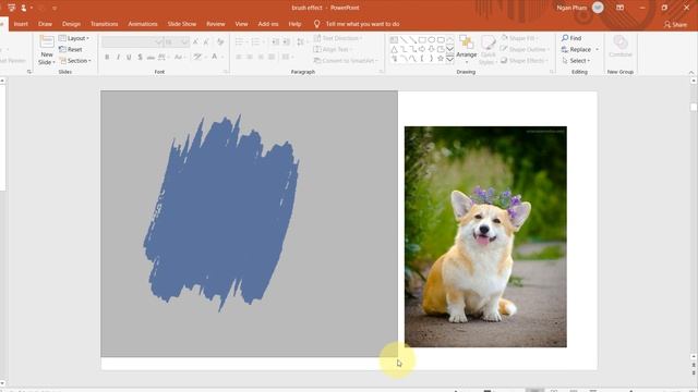 Hiệu ứng Cọ vẽ cho Hình ảnh bằng PowerPoint - Paint Brush Effect in PowerPoint смотреть онлайн
