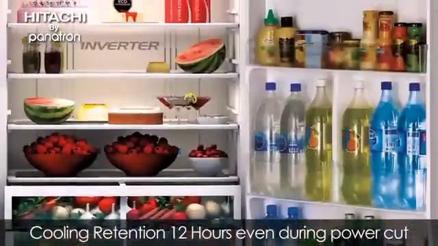 Hitachi Super Big Stainless Steel Refrigerator 30 смотреть онлайн