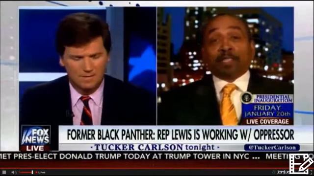 Tucker Carlson And Ex Black Panther Destroy John Lewis смотреть онлайн