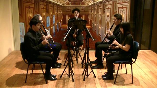 HOLST: 'Chaconne' from Suite No.1 in E-flat – The Clarinet Camerata of Mexico смотреть онлайн