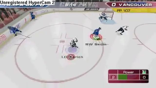 PSP Gretzky NHL 06 Vancouver Canucks vs. Tampa Bay Lightning Part 1 смотреть онлайн