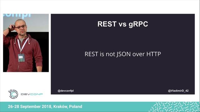 Vladimir Dejanović - REST API vs gRPC, Which One Should You Use in Breaking a Monolith @ DevConf смотреть онлайн