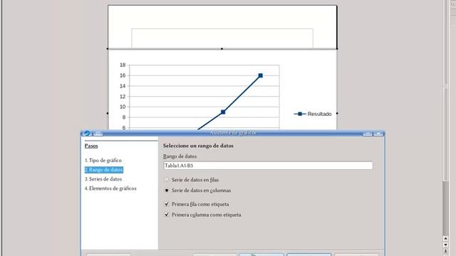 Crear gráfico a partir de tabla en Apache OpenOffice Writer смотреть онлайн