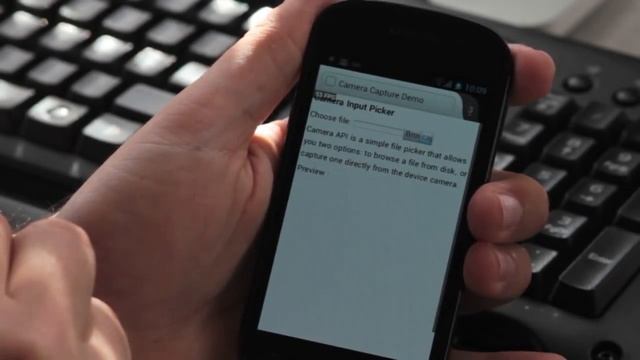 Firefox for Android WebAPI demonstration смотреть онлайн