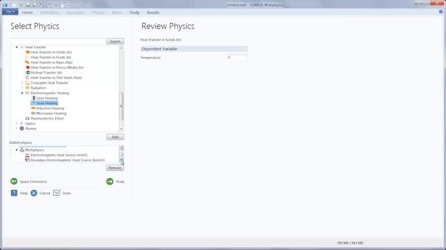 Set Up the Model Environment in COMSOL Multiphysics (1/8) смотреть онлайн