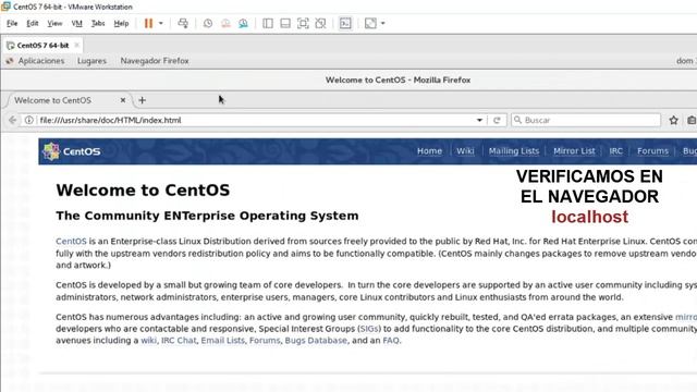 Crear un Servidor web apache en linux centos 7 & 8 y mostrarla en windows смотреть онлайн