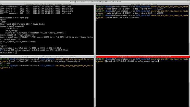 plmce compromise - php, mysql, udf, metasploit смотреть онлайн