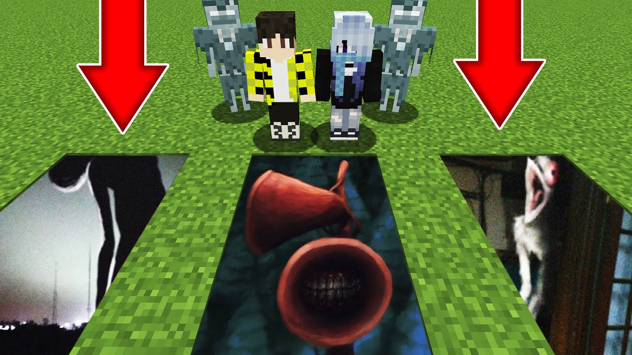 НУБ и ДЕВУШКА ПРО против ямы СИРЕНОГОЛОВЫЙ или BREAKING NEWS или КУРИЦА ПРИЗРАК в МАЙНКРАФТ