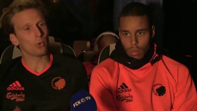 Gense FCK TV LIVE fra spillerbussen смотреть онлайн