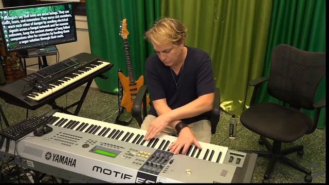 Something Peaceful Meditative Piano Instrumental by JD Sebastian on Yamaha Motif ES8 смотреть онлайн