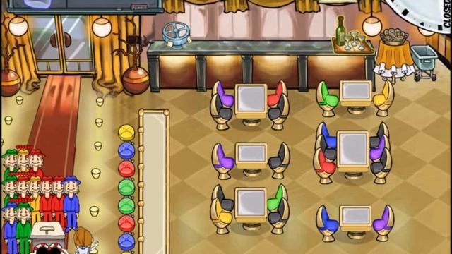 Diner Dash - Gameplay Part 19 (Level 4-9 to 4-10) смотреть онлайн