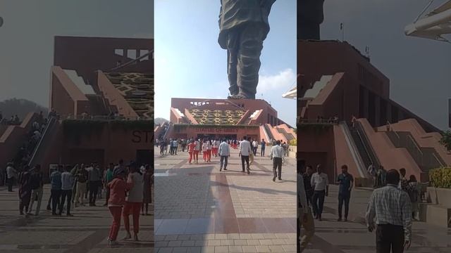 World tallest statue/statue of unity/sardar vallabhbai patel statue/182M statue/shorts. смотреть онлайн