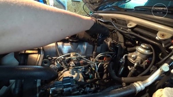 Замена свечей накала 4D56, DENSO.