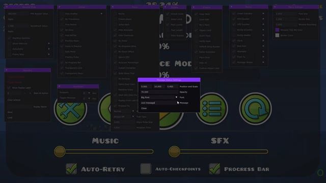 GD Mega Overlay UI Update - FREE download (BEST FREE GD MOD MENU) смотреть онлайн