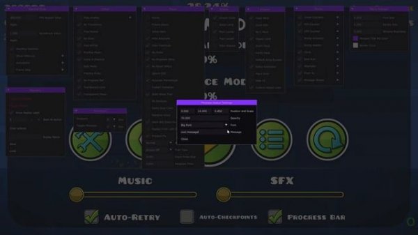 GD Mega Overlay UI Update - FREE download (BEST FREE GD MOD MENU)