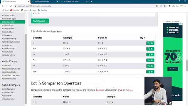 Operators Kotlin - Android development Class 8 - Urdu/Hindi смотреть онлайн