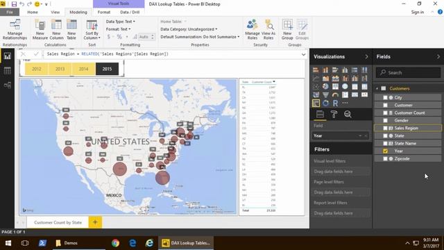03 Creating Lookup Tables using DAX смотреть онлайн