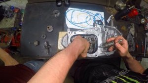 Проект ИЖ-49 Собираем Коробку Передач Мотоцикла