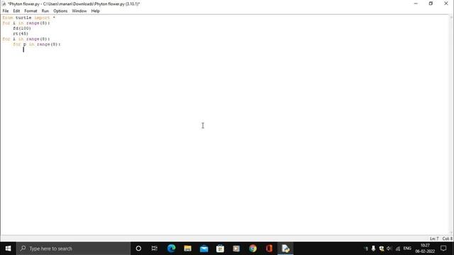 How to draw octagonal flower in Python. Science & Creative Club. смотреть онлайн