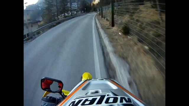 Dolomiti. Marmolada. Rocca Pietore-Passo Fedaia. Husqvarna 144 sm. GoPro смотреть онлайн