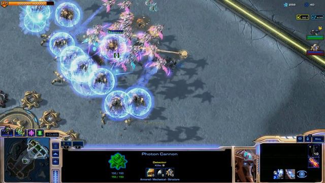StarCraft II Direct Strike #13 — commanders 3v3 Karax mass Mirage смотреть онлайн