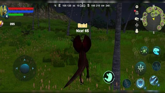 Dilophosaurus Simulator Android Gameplay смотреть онлайн