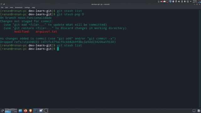 Gravação - dev.learn(git) - Aula 6 - 19/08/2020 смотреть онлайн