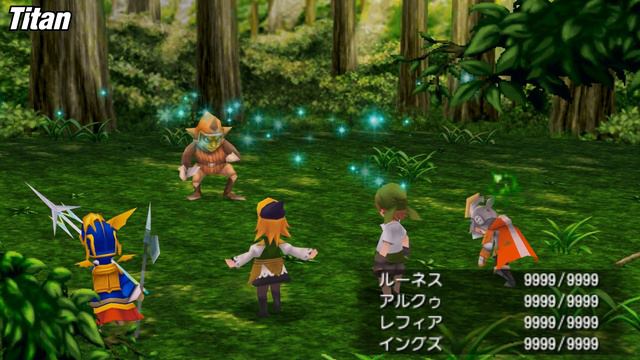 Final Fantasy 3 Pixel Remaster Summon Magic comparison - NES/PSP/PC смотреть онлайн