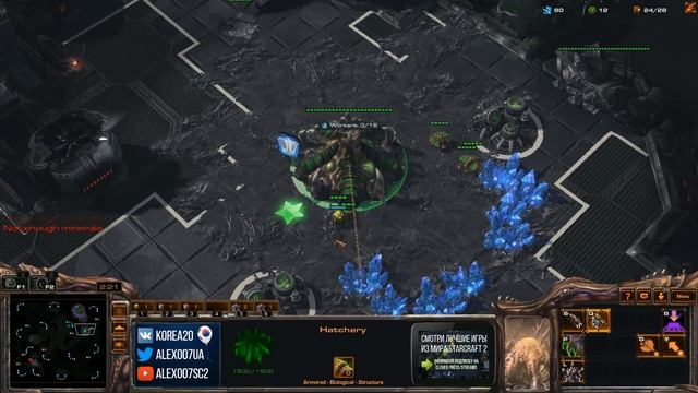 Игра за случайную расу в StarCraft 2: Legacy of the Void 21.05.17 1080p@60fps смотреть онлайн