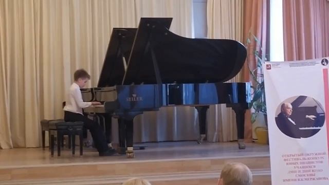 Выступление на конкурсе имени В.К. Мержанова в ДМШ №64, 23.04.2023 смотреть онлайн