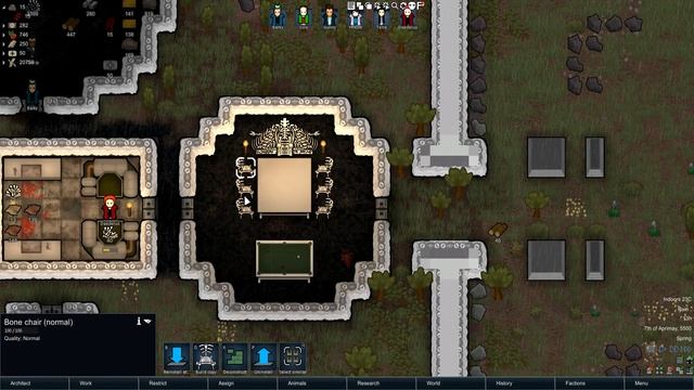 Bones! Rimworld Beta 18 Mod Showcase смотреть онлайн