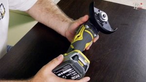 Ryobi ONE+ R18AG7-0 Бесщеточная углошлифмашина /УШМ /болгарка