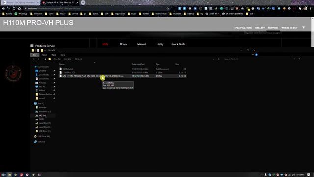 Mod BIOS MSI H110M PRO-VH PLUS agar support INTEL I3 9100F смотреть онлайн