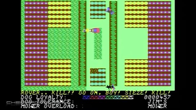 Hover Bovver - Jeff Minter's Early Masterpiece - Games of Commodore 64 смотреть онлайн