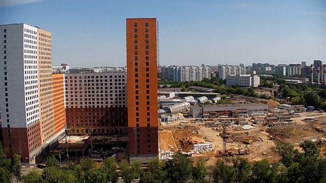 ПИК Кольская 8 ( камера 2 ) таймлапс с 25-06-2022 по 01-07-2022 смотреть онлайн