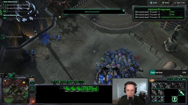 StarCraft 2: NIGHTMARE Difficulty Moebius Mod - Wings Of Liberty Custom Campaign! (Ep. 16)