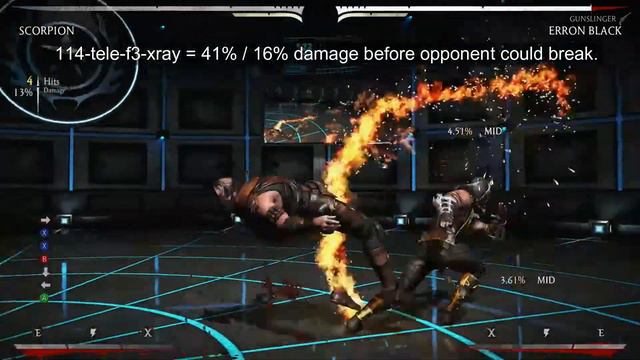 MKX - Anti breaker X-Ray combos for Scorpion. (variation neutral) смотреть онлайн
