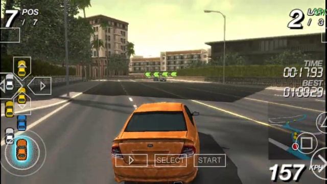 Ford Street Racing: XR Edition Gameplay (PSP Android) смотреть онлайн